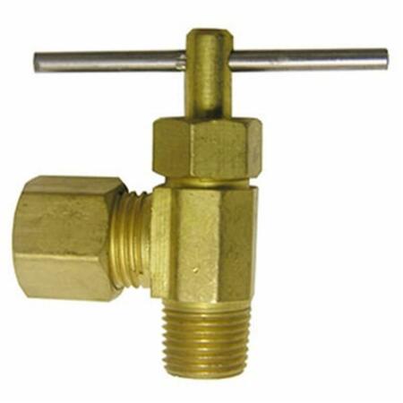 NESTLE WATER NORTH AMER 0.25 x 0.25 in. Male Angle Need Valve 207869